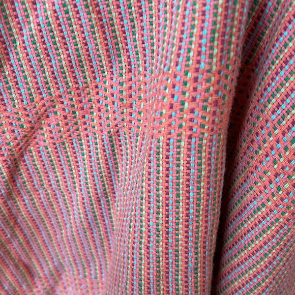 HUARMI MAQUI artisan Ecuadorian handmade poncho - Picture 6 of 8